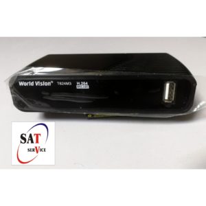 Цифровая приставка World Vision T624 M3 / шнур Т3