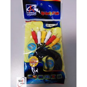 Видеошнур 3 RCA-3 RCA 1,5 м